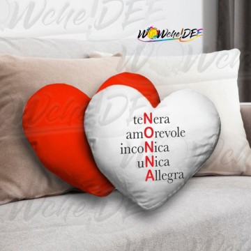 Cuscino a cuore nonna